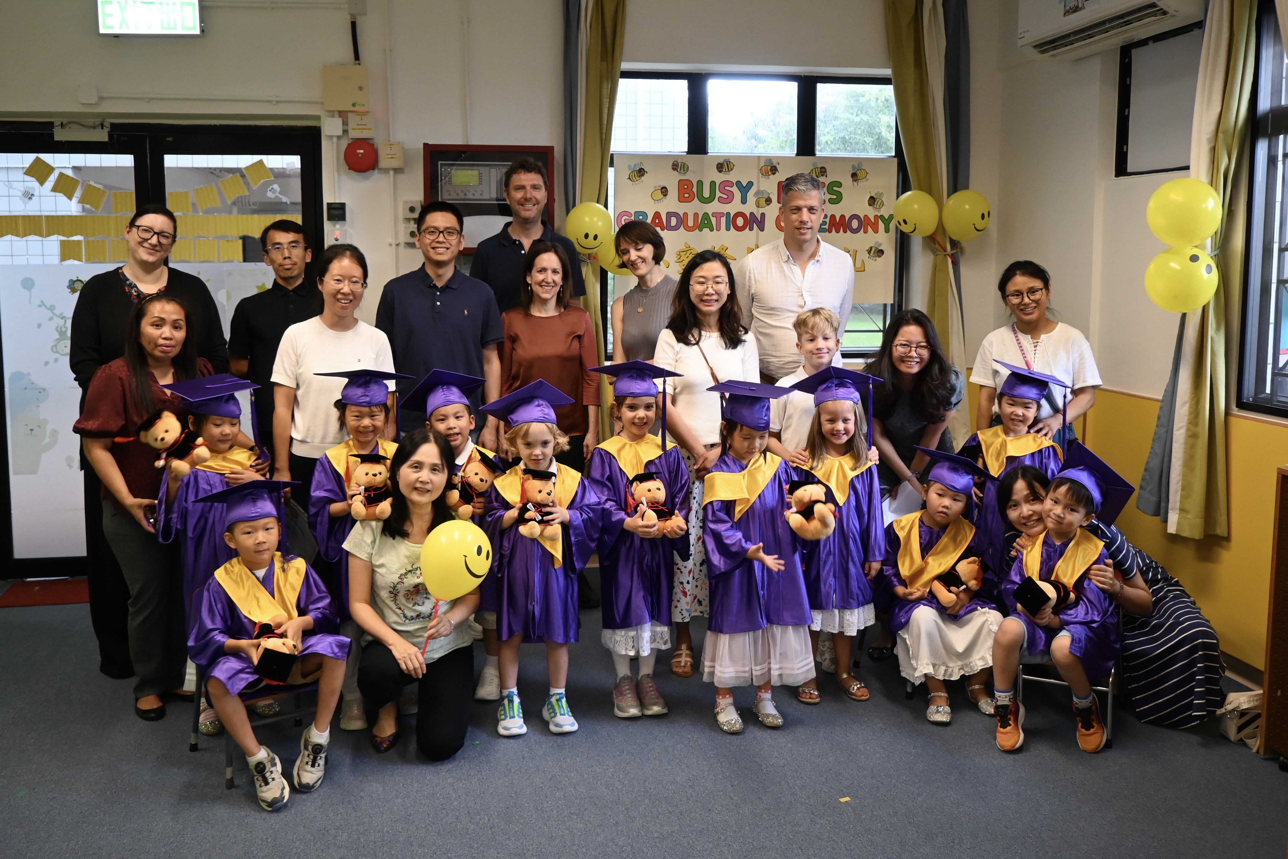 Graduation group photo